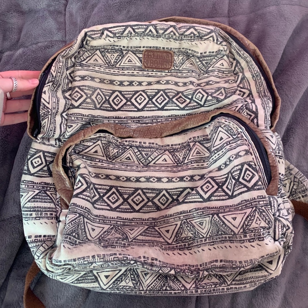 Billabong Backpack- Aztec Print